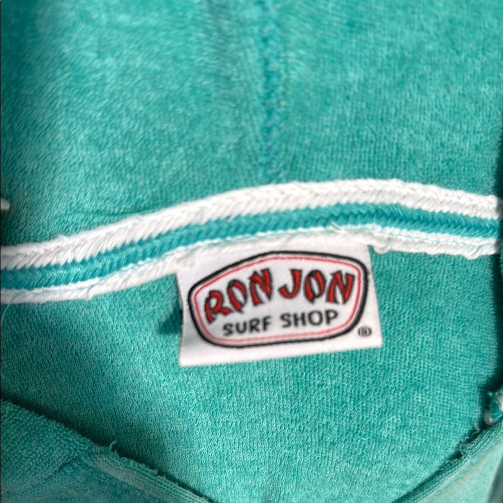 Ron Jon Aqua Hoodie with Graphic - Picture 3 of 4